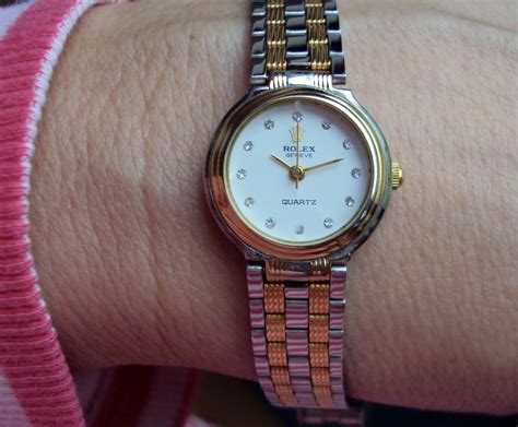 ladies rolex quartz watch